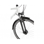 Trekingový bicykel 28" Kross Trans 4.0 M čierno-sivý hliníkový 19" 